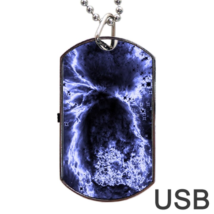 Space Dog Tag USB Flash (Two Sides)