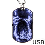 Space Dog Tag USB Flash (Two Sides) Back