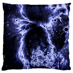 Space Large Cushion Case (one Side) by Valentinaart