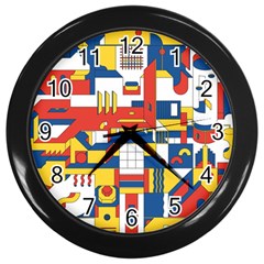 Hide And Seek Wall Clocks (Black)