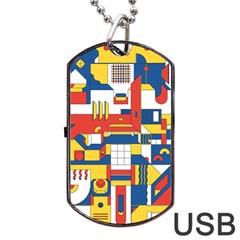 Hide And Seek Dog Tag USB Flash (One Side)