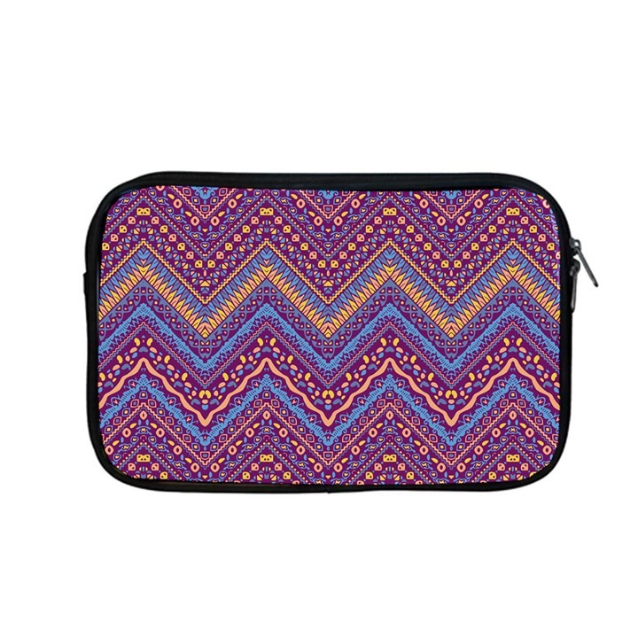 Colorful Ethnic Background With Zig Zag Pattern Design Apple MacBook Pro 13  Zipper Case