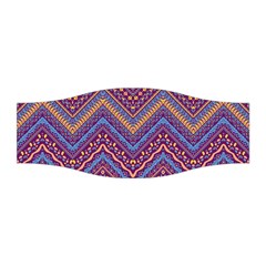 Colorful Ethnic Background With Zig Zag Pattern Design Stretchable Headband by TastefulDesigns