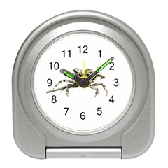 Dark Crab Photo Travel Alarm Clocks by dflcprints