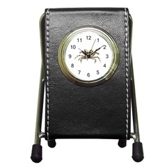 Dark Crab Photo Pen Holder Desk Clocks by dflcprints