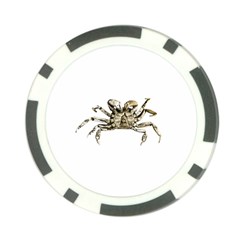 Dark Crab Photo Poker Chip Card Guard by dflcprints