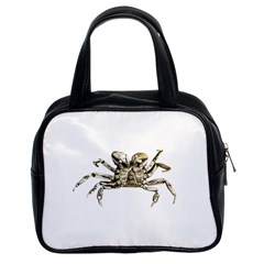 Dark Crab Photo Classic Handbags (2 Sides) by dflcprints