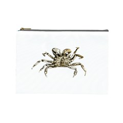 Dark Crab Photo Cosmetic Bag (large)  by dflcprints