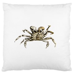 Dark Crab Photo Large Cushion Case (two Sides) by dflcprints