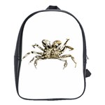 Dark Crab Photo School Bags (XL)  Front