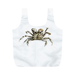 Dark Crab Photo Full Print Recycle Bags (m)  by dflcprints