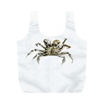 Dark Crab Photo Full Print Recycle Bags (M)  Front