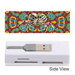 Geometric Multicolored Print Memory Card Reader (stick)  by dflcprints