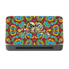 Geometric Multicolored Print Memory Card Reader With Cf by dflcprints