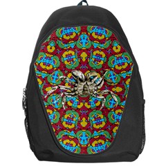 Geometric Multicolored Print Backpack Bag by dflcprints