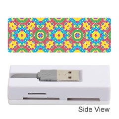 Geometric Multicolored Print Memory Card Reader (stick)  by dflcprints