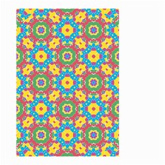 Geometric Multicolored Print Small Garden Flag (two Sides) by dflcprints