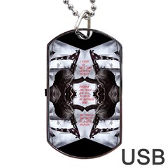 Army Brothers In Arms 3d Dog Tag Usb Flash (one Side) by 3Dbjvprojats