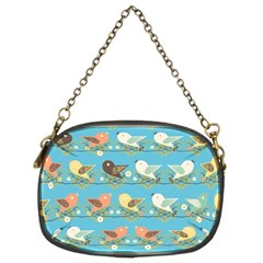 Assorted Birds Pattern Chain Purses (two Sides)  by linceazul