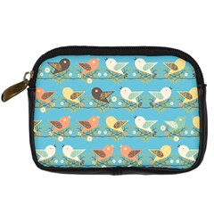 Assorted Birds Pattern Digital Camera Cases by linceazul