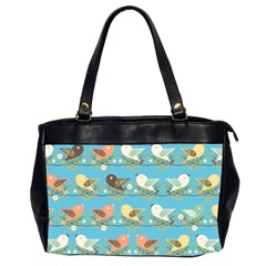 Assorted Birds Pattern Office Handbags (2 Sides)  by linceazul