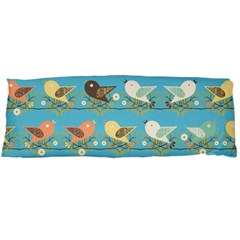 Assorted Birds Pattern Body Pillow Case (dakimakura) by linceazul