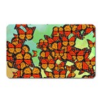 Monarch Butterflies Magnet (Rectangular) Front