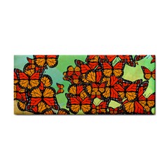 Monarch Butterflies Cosmetic Storage Cases by linceazul