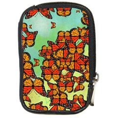 Monarch Butterflies Compact Camera Cases by linceazul