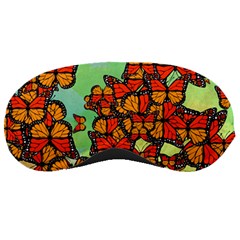 Monarch Butterflies Sleeping Masks by linceazul