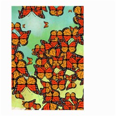 Monarch Butterflies Small Garden Flag (two Sides) by linceazul