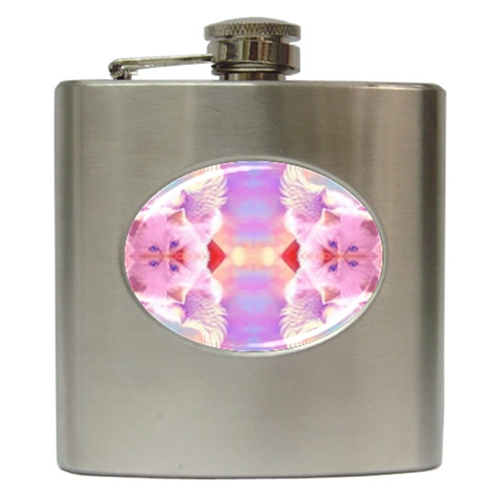 Cat Angels Hip Flask (6 oz)