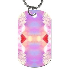 Cat Angels Dog Tag (two Sides) by 3Dbjvprojats