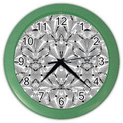 Modern Oriental Ornate Color Wall Clocks by dflcprints