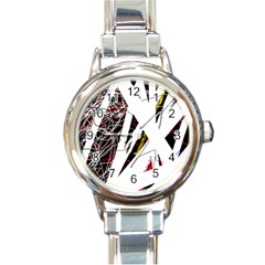 Art Round Italian Charm Watch