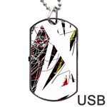 Art Dog Tag USB Flash (Two Sides) Front