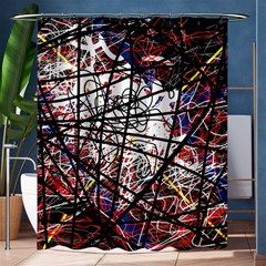 Art Shower Curtain 60  X 72  (medium)  by Valentinaart