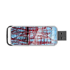 Art Portable Usb Flash (two Sides)