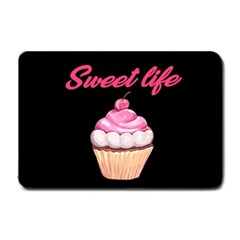 Sweet Life Small Doormat  by Valentinaart