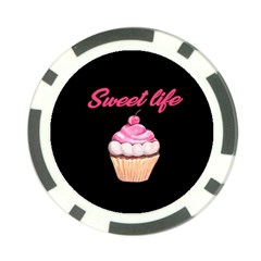 Sweet Life Poker Chip Card Guard by Valentinaart