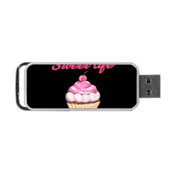 Sweet Life Portable Usb Flash (one Side) by Valentinaart