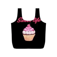 Sweet Life Full Print Recycle Bags (s)  by Valentinaart