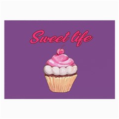 Sweet Life Large Glasses Cloth (2-side) by Valentinaart