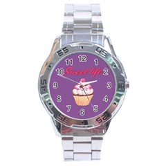 Sweet Life Stainless Steel Analogue Watch by Valentinaart