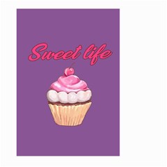 Sweet Life Large Garden Flag (two Sides) by Valentinaart