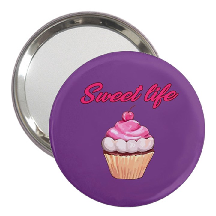 Sweet life 3  Handbag Mirrors