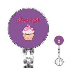 Sweet Life Stainless Steel Nurses Watch by Valentinaart