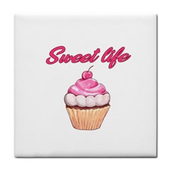 Sweet Life Tile Coasters by Valentinaart