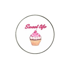 Sweet Life Hat Clip Ball Marker by Valentinaart