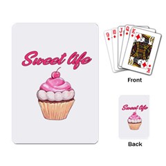 Sweet Life Playing Card by Valentinaart